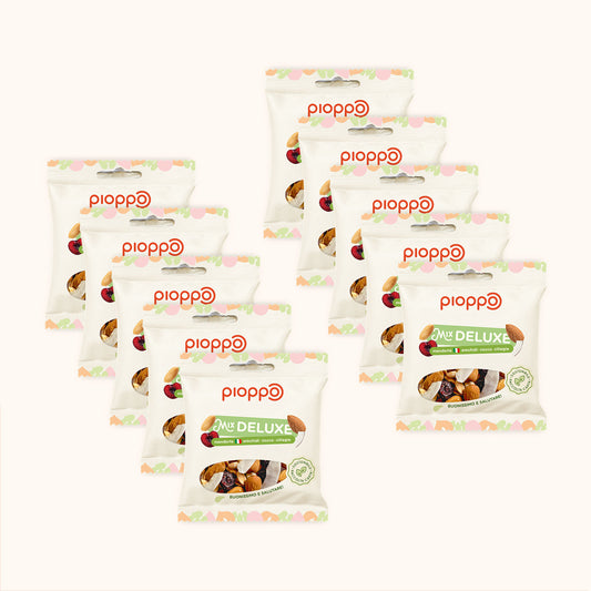 Mix Mandorle, Arachidi, Ciliegie e Cocco x10